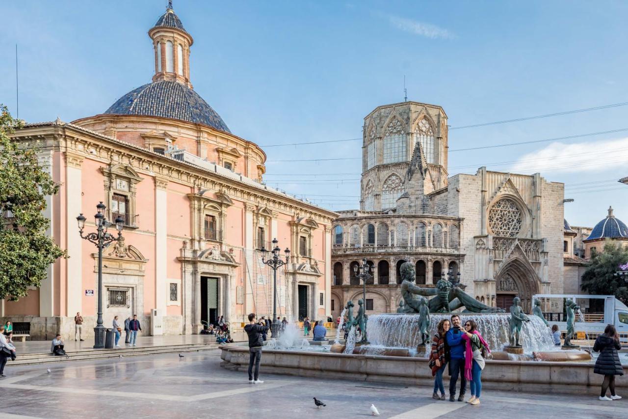 Апартаменты Travel Habitat Plaza De La Virgen Валенсия Экстерьер фото